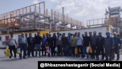 ادامه اعتصاب کارکنان صنایع نفت و گاز؛ بازنشستگان معترض: کاندیدای دروغگو، حاصل وعده‌هات کو