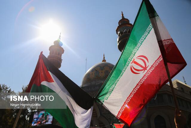 دیوارنگاره میدان فلسطین تغییر کرد