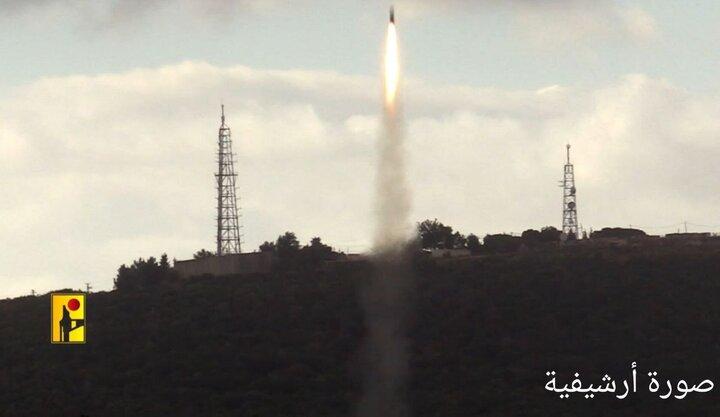 مقاومت لبنان امروز ۲۵ موشک به فلسطین اشغالی شلیک کرد