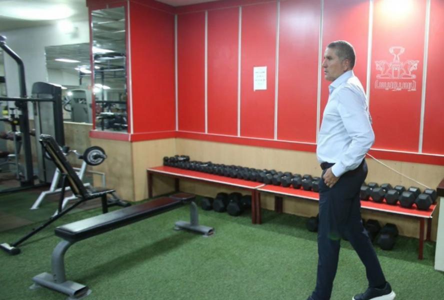 رضایت گاریدو از امکانات ورزشگاه شهید کاظمی پرسپولیس