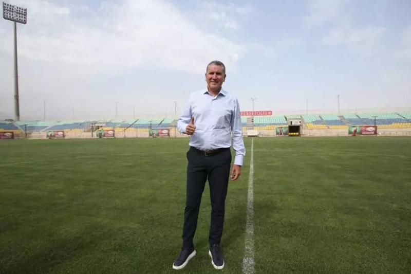 رضایت گاریدو از امکانات محل تمرین پرسپولیس