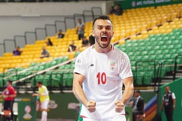 سالار آقاپور بهترین بازیکن بازی ایران و ونزوئلا شد