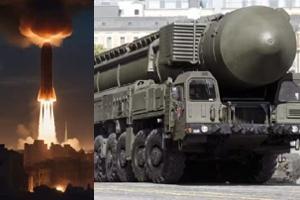 لحظه اصابت "موشک اتمی" روسیه به اوکراین  - Gooya News